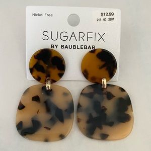 SUGARFIX by BaubleBar Marbled drop earrings